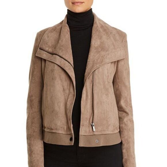bagatelle Jackets & Blazers - Bagatelle Faux-Suede Jacket Tan Coastal Cowgirl Western Size Small